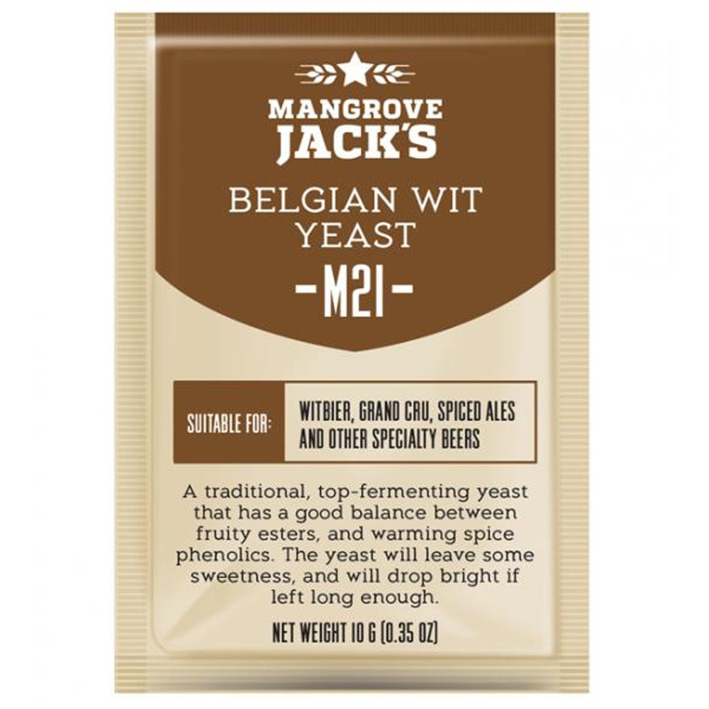 Mangrove Jack's CS Yeast M21 Belgian Wit (10g)