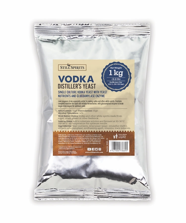 Still Spirits Distillery Yeast Vodka Turbo with AG(PP) 1kg