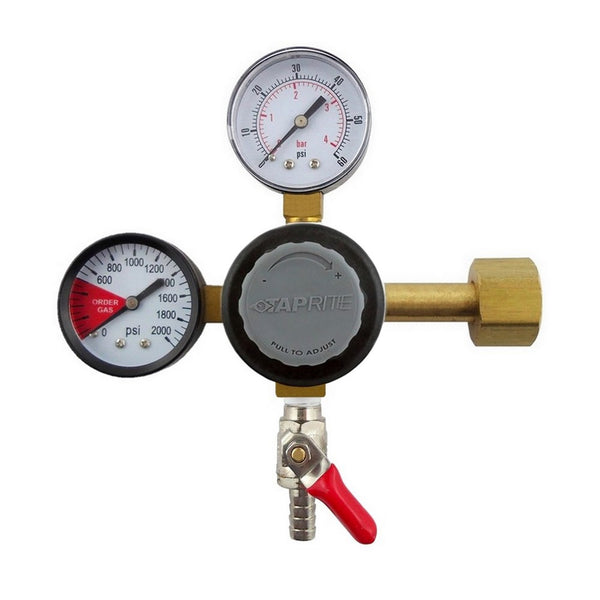 Taprite Double Gauge Regulator with Check Valve