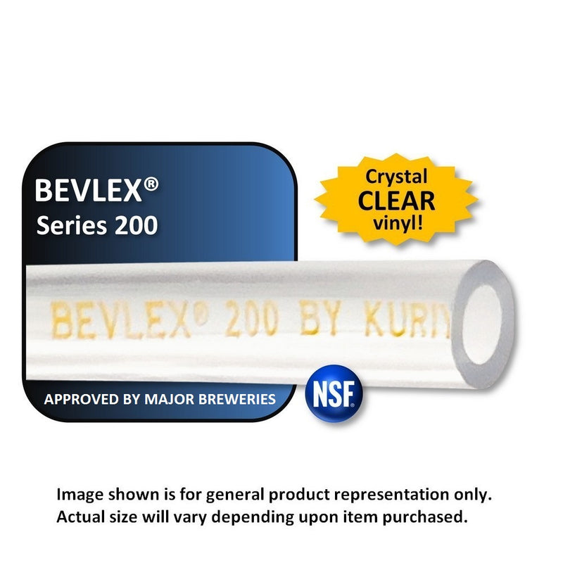 Liquid Line Bevlex PVC, 3/16 X 7/16 (clear) - 1 ft