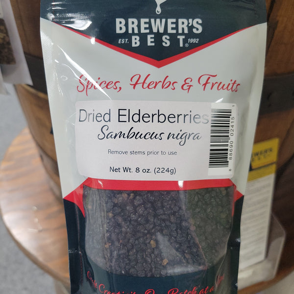 Brewer's Best® Dried Elderberries 8 OZ