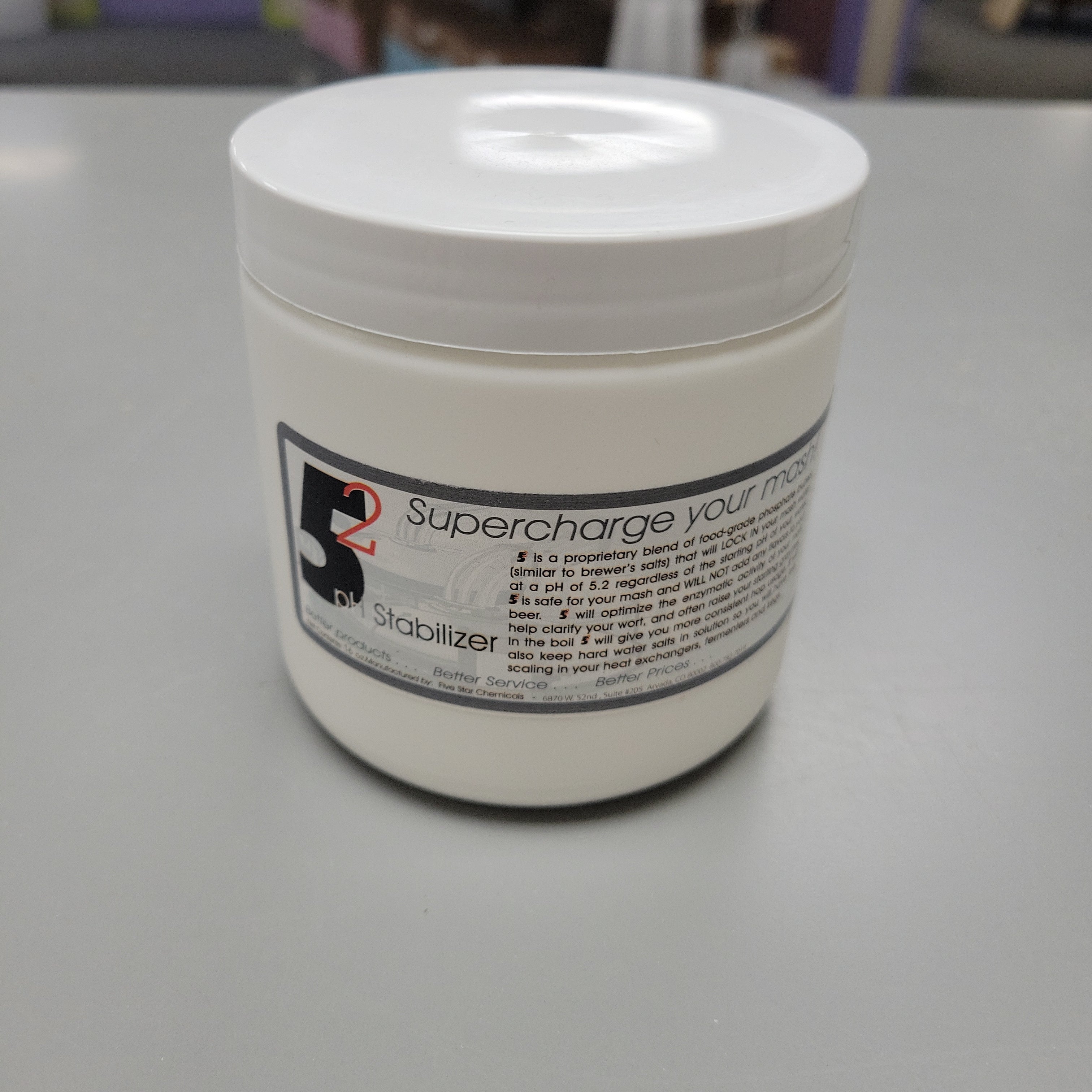 5.2 pH Stabilizer 1 pound