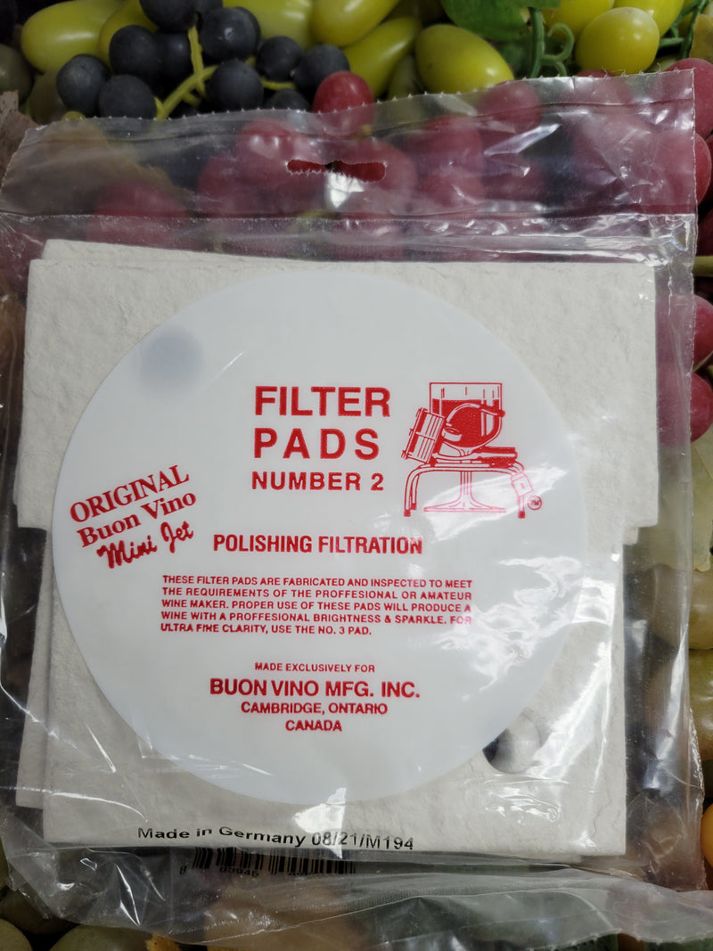 Buon Vino Mini Jet Filter Pads