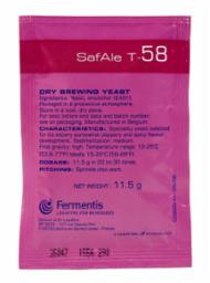 Safale T-58 Dry Brewing Yeast