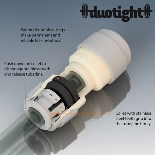 Duotight Push-In Fitting - 6.5 mm (1/4 in.) x 8 mm (5/16 in.) Reducer