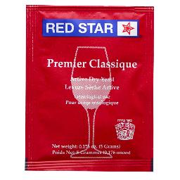 Red Star Premire Rouge Wine Yeast- 5 g packet (Formerly Classique)