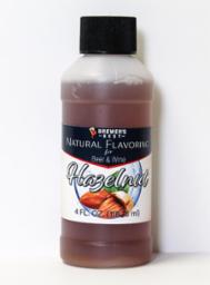 Natural Hazelnut Flavoring Extract - 4 Oz