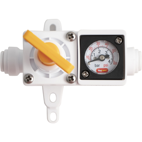 Duotight In-line Regulator  with Gauge