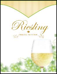 Riesling Wine Labels 30 ct