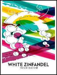 White Zinfandel Wine Labels 30 ct