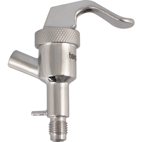 Torpedo Keg Handheld Stainless Steel Beer Faucet - 1/4 in. Flare