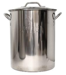 16 Gallon Stainless Steel Pot w/ Lid