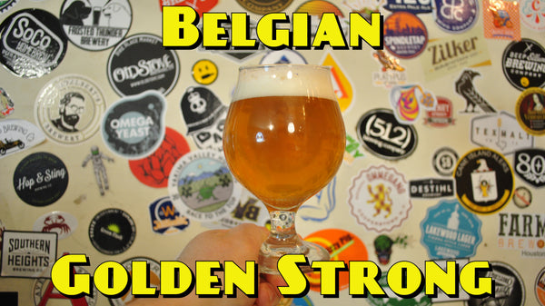 Mean Brews Belgian Golden Strong Recipe 5 Gallon