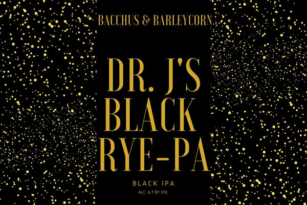 Dr. J's Black RyePA (Black IPA)