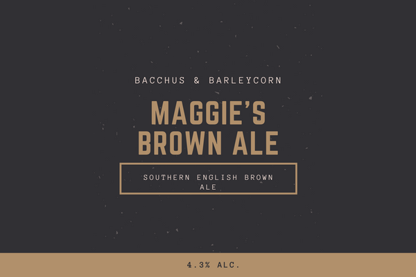 Maggie's Brown Ale (Southern English Brown Ale)