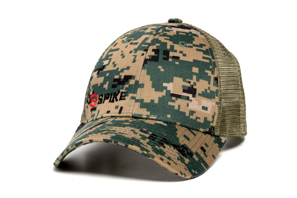 Spike Camo Hat - The Ben