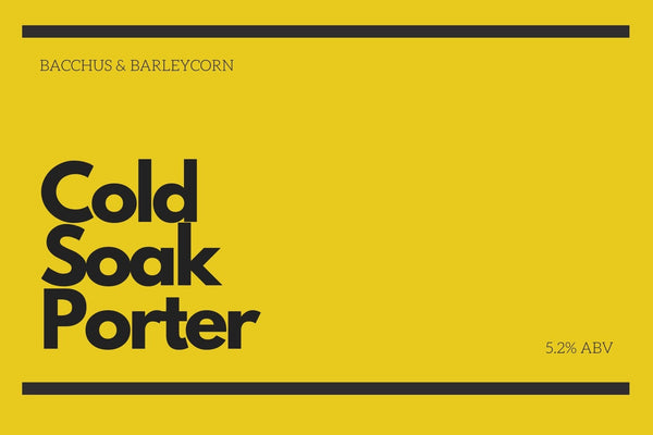 Cold Soak Porter (Robust Porter)