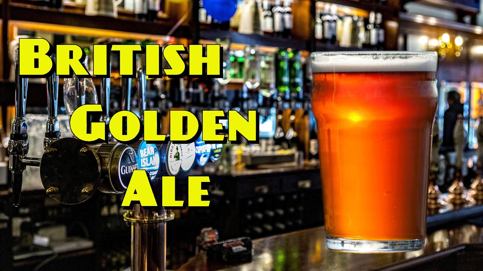 Mean Brews British Golden Ale Recipe 5 Gallon